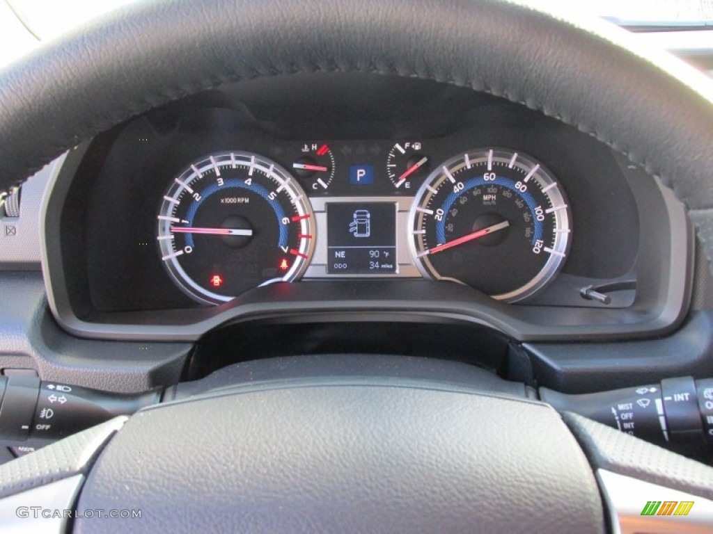 2014 4Runner Limited - Nautical Blue Metallic / Black photo #35
