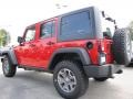 Firecracker Red - Wrangler Unlimited Rubicon 4x4 Photo No. 2