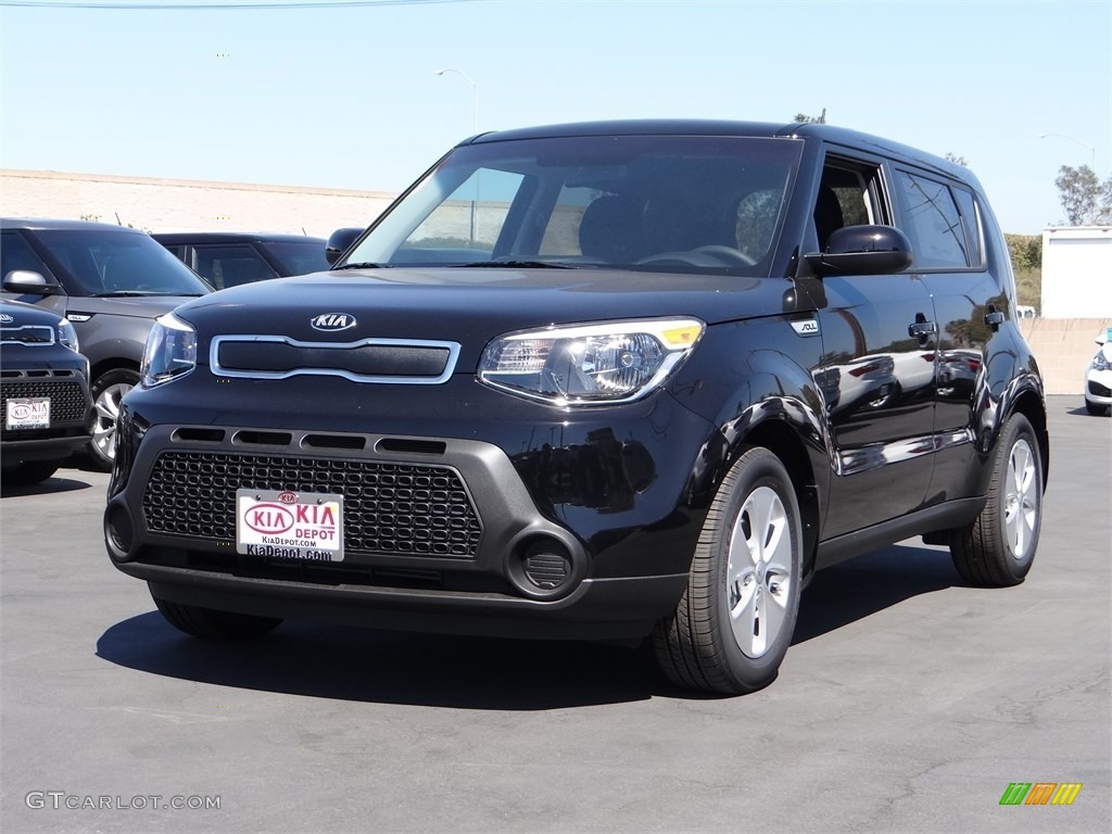 2015 Soul  - Shadow Black / Black photo #6