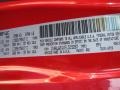  2015 Wrangler Unlimited Rubicon 4x4 Firecracker Red Color Code PRC
