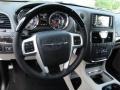 Black/Light Graystone 2015 Chrysler Town & Country Limited Platinum Dashboard