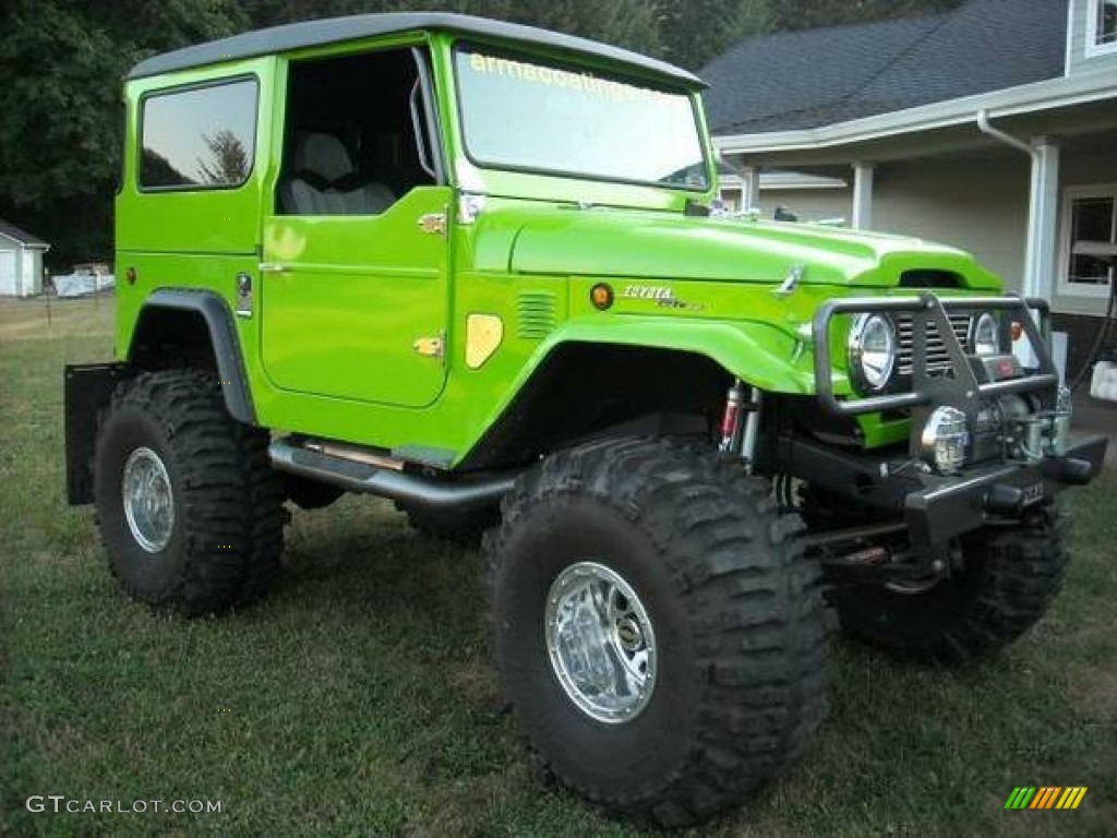 Lime Green 1973 Toyota Land Cruiser FJ40 Exterior Photo #97230682