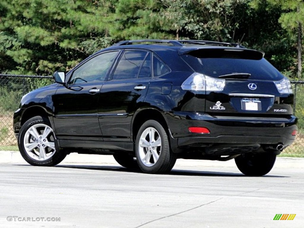 2008 RX 400h Hybrid - Black Onyx / Black photo #4