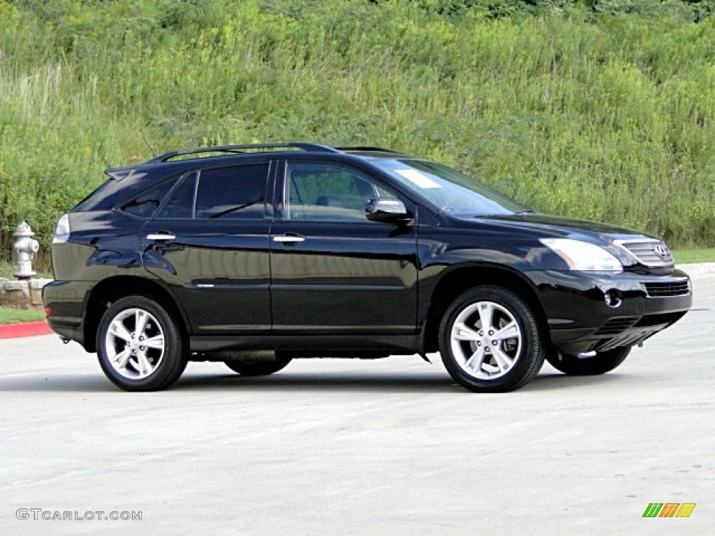 2008 RX 400h Hybrid - Black Onyx / Black photo #41