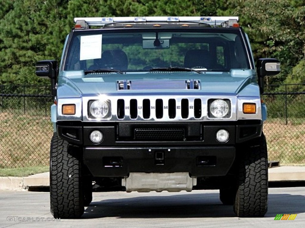 Glacier Blue Metallic 2007 Hummer H2 SUT Exterior Photo #97232026