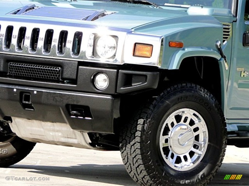 2007 H2 SUT - Glacier Blue Metallic / Ebony Black photo #35