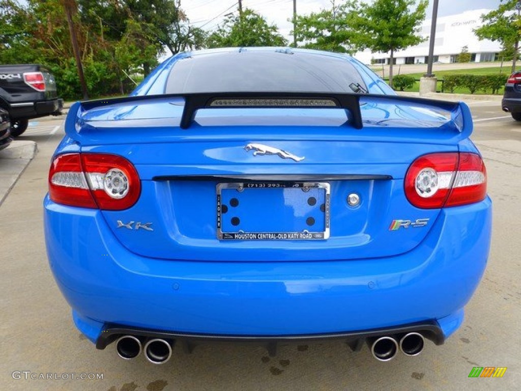 2013 XK XKR-S Coupe - French Racing Blue / XKR-S Warm Charcoal/Reims Blue Contrast photo #8