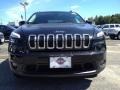 2015 Brilliant Black Crystal Pearl Jeep Cherokee Latitude 4x4  photo #2