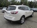 2015 White Diamond Tricoat Chevrolet Traverse LTZ AWD  photo #6