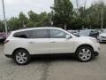 2015 White Diamond Tricoat Chevrolet Traverse LTZ AWD  photo #7