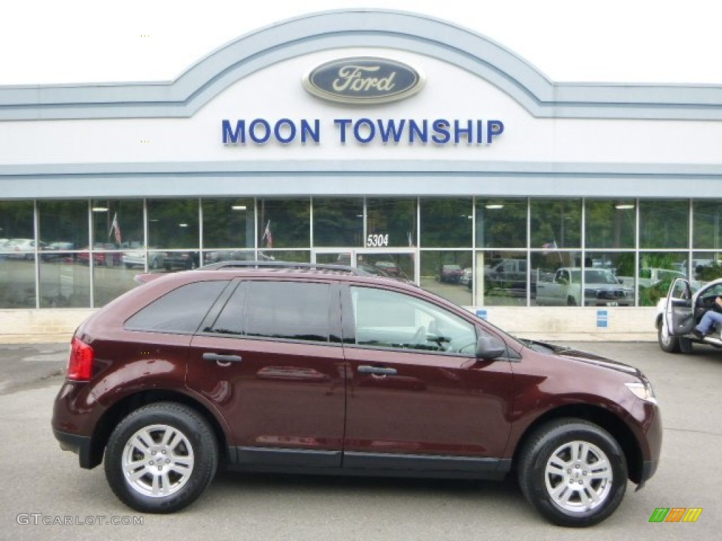 2012 Edge SE - Cinnamon Metallic / Medium Light Stone photo #1