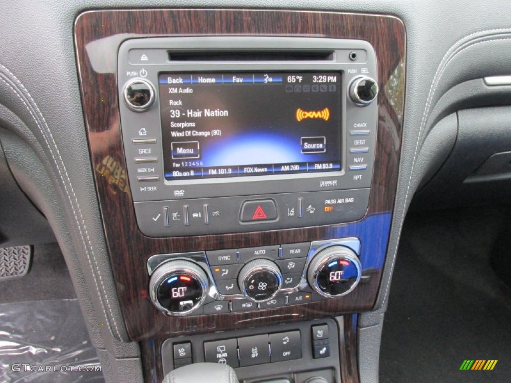 2015 Traverse LTZ AWD - White Diamond Tricoat / Ebony photo #18