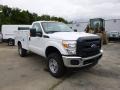 Oxford White - F350 Super Duty XL Regular Cab 4x4 Utility Photo No. 2