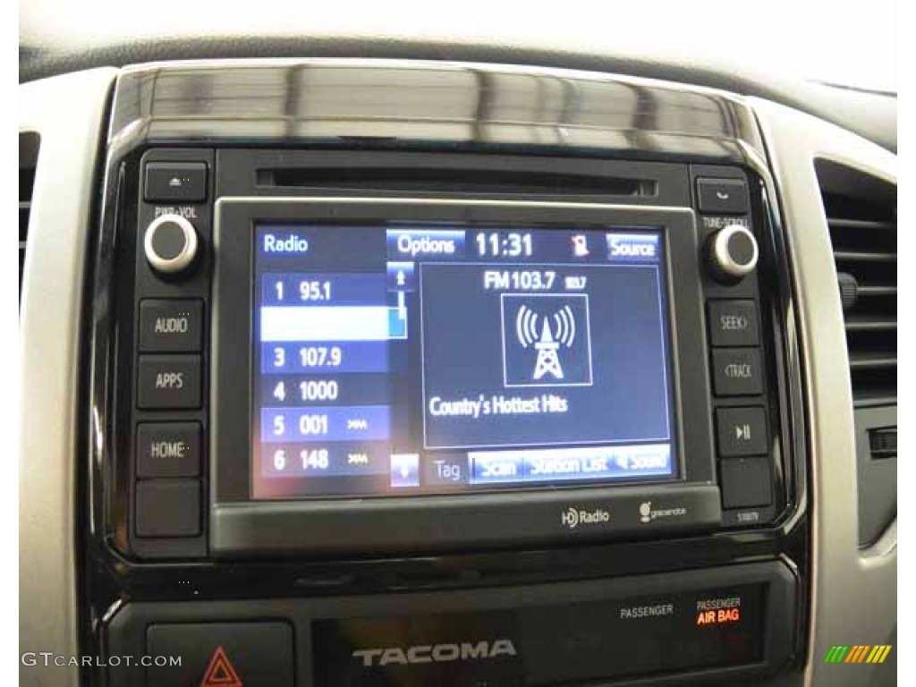 2015 Tacoma V6 Double Cab 4x4 - Magnetic Gray Metallic / Graphite photo #18