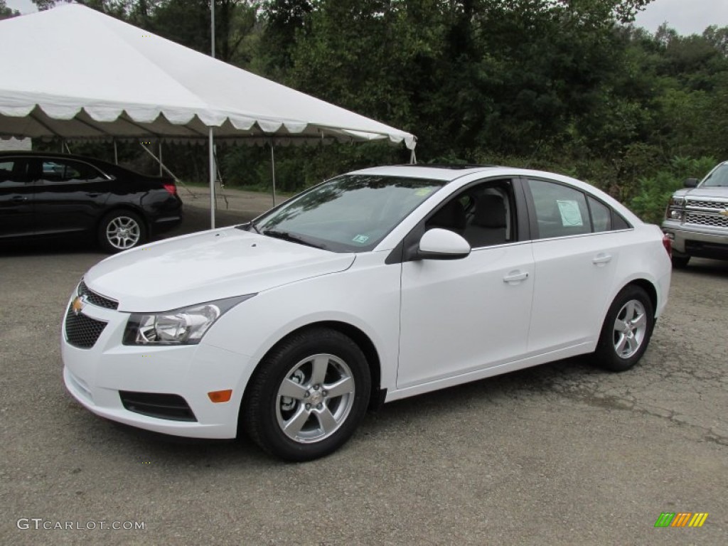 2014 Cruze LT - Summit White / Medium Titanium photo #1