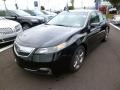 2013 Crystal Black Pearl Acura TL Advance  photo #3