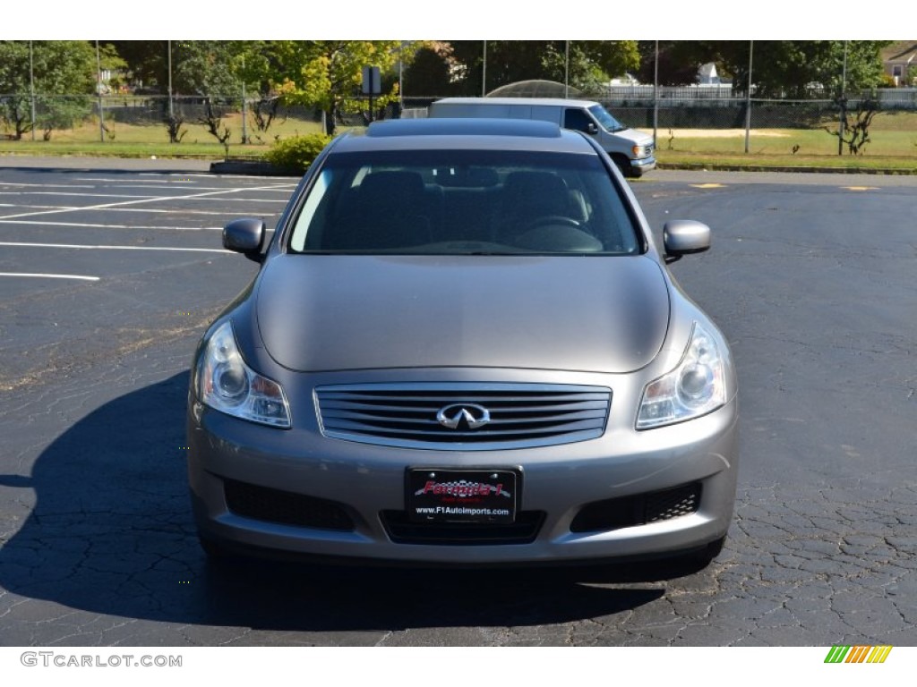 2007 G 35 x Sedan - Platinum Graphite Metallic / Graphite Black photo #2