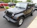 2008 Black Jeep Wrangler Unlimited Rubicon 4x4  photo #4