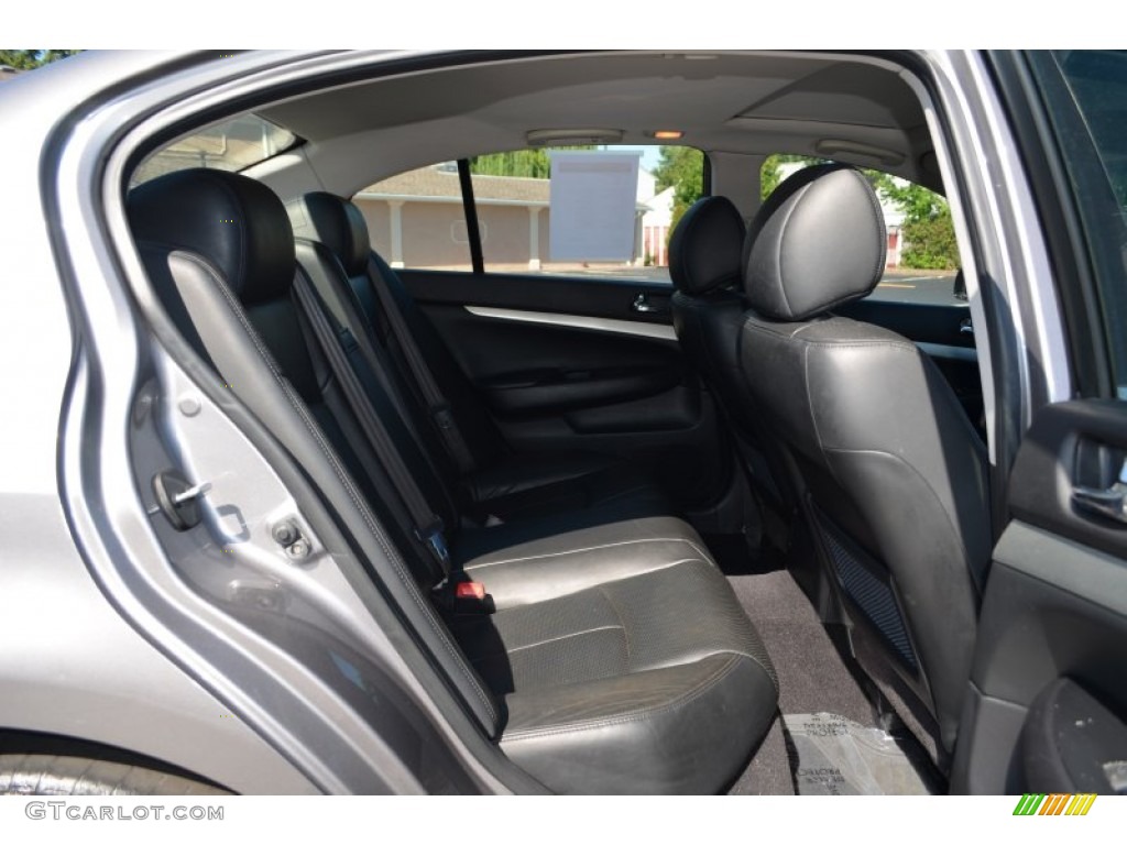 2007 G 35 x Sedan - Platinum Graphite Metallic / Graphite Black photo #13