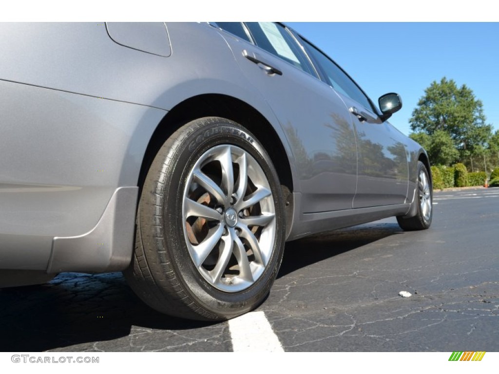2007 G 35 x Sedan - Platinum Graphite Metallic / Graphite Black photo #26
