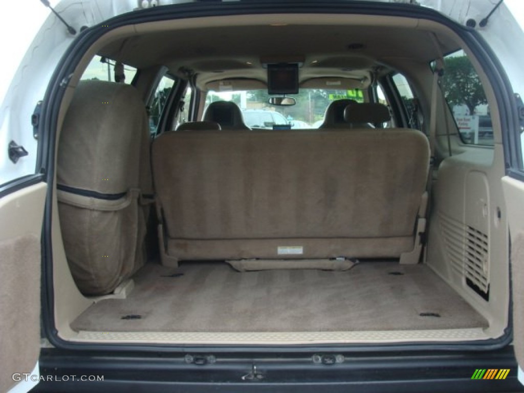 2000 Excursion Limited 4x4 - Oxford White / Medium Parchment photo #7