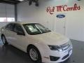 White Suede 2011 Ford Fusion S