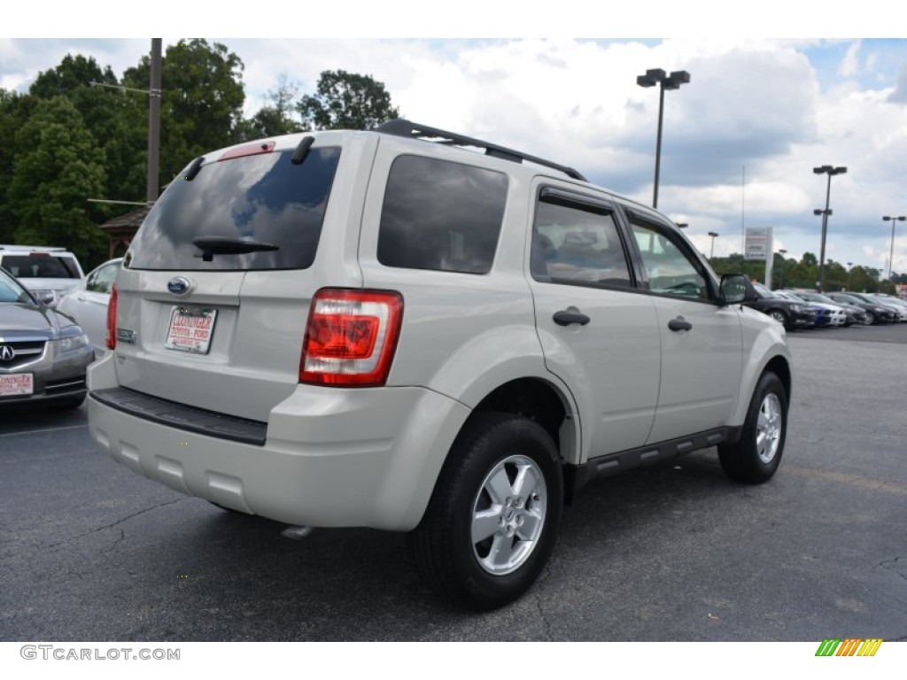 2009 Escape XLT V6 - Light Sage Metallic / Camel photo #4