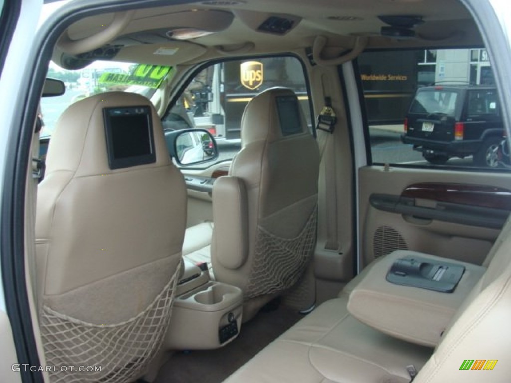 2000 Excursion Limited 4x4 - Oxford White / Medium Parchment photo #12