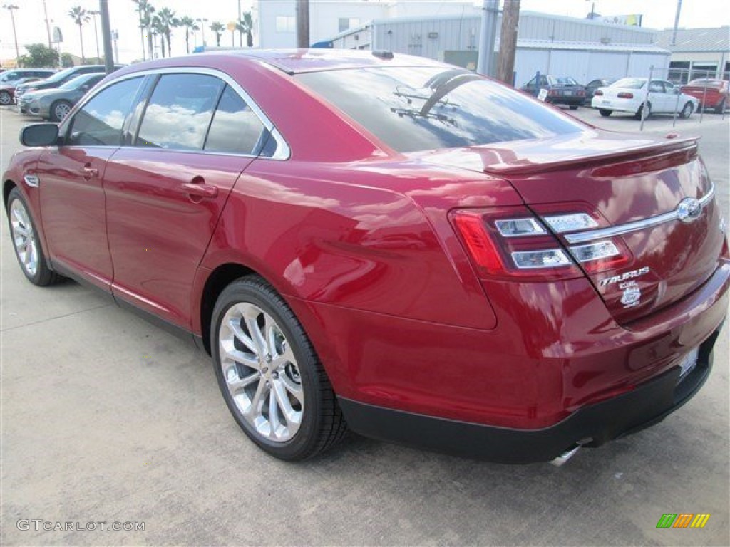 2015 Taurus Limited - Ruby Red Metallic / Dune photo #14