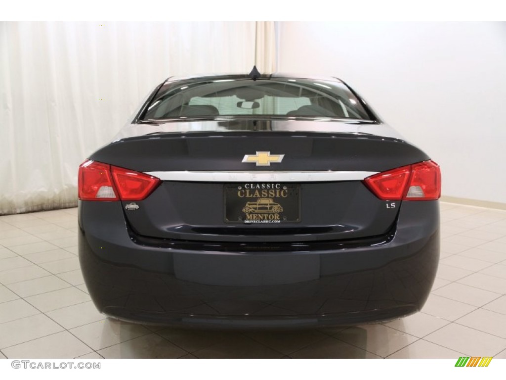 2014 Impala LS - Blue Ray Metallic / Jet Black/Dark Titanium photo #15