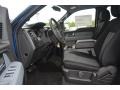 Black 2014 Ford F150 STX SuperCab Interior Color