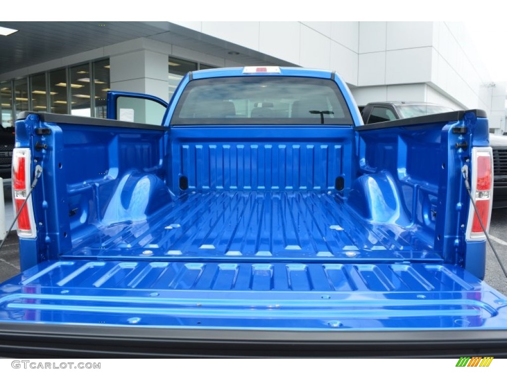 2014 F150 STX SuperCab - Blue Flame / Black photo #9