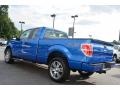 2014 Blue Flame Ford F150 STX SuperCab  photo #17