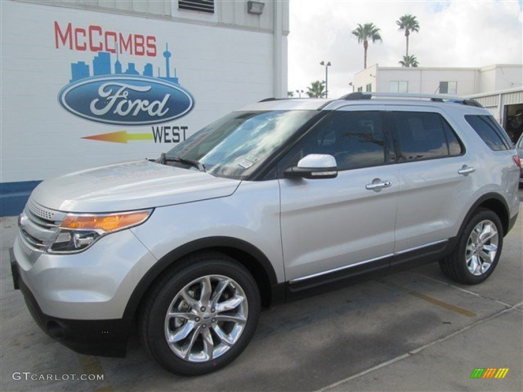 2015 Explorer Limited - Ingot Silver / Charcoal Black photo #1