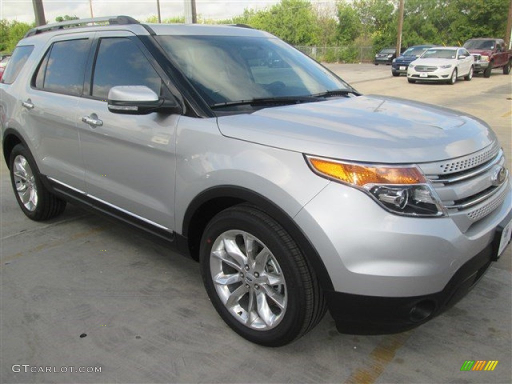 2015 Explorer Limited - Ingot Silver / Charcoal Black photo #6