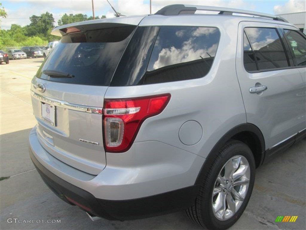 2015 Explorer Limited - Ingot Silver / Charcoal Black photo #8
