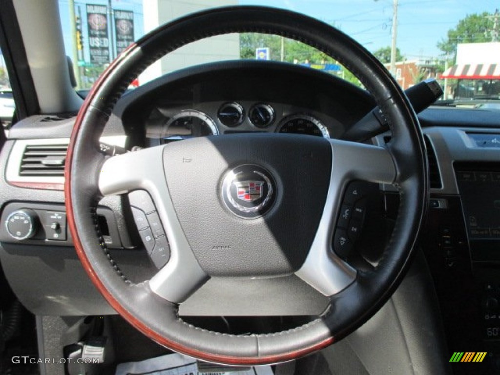 2011 Escalade Luxury AWD - Black Raven / Ebony/Ebony photo #12