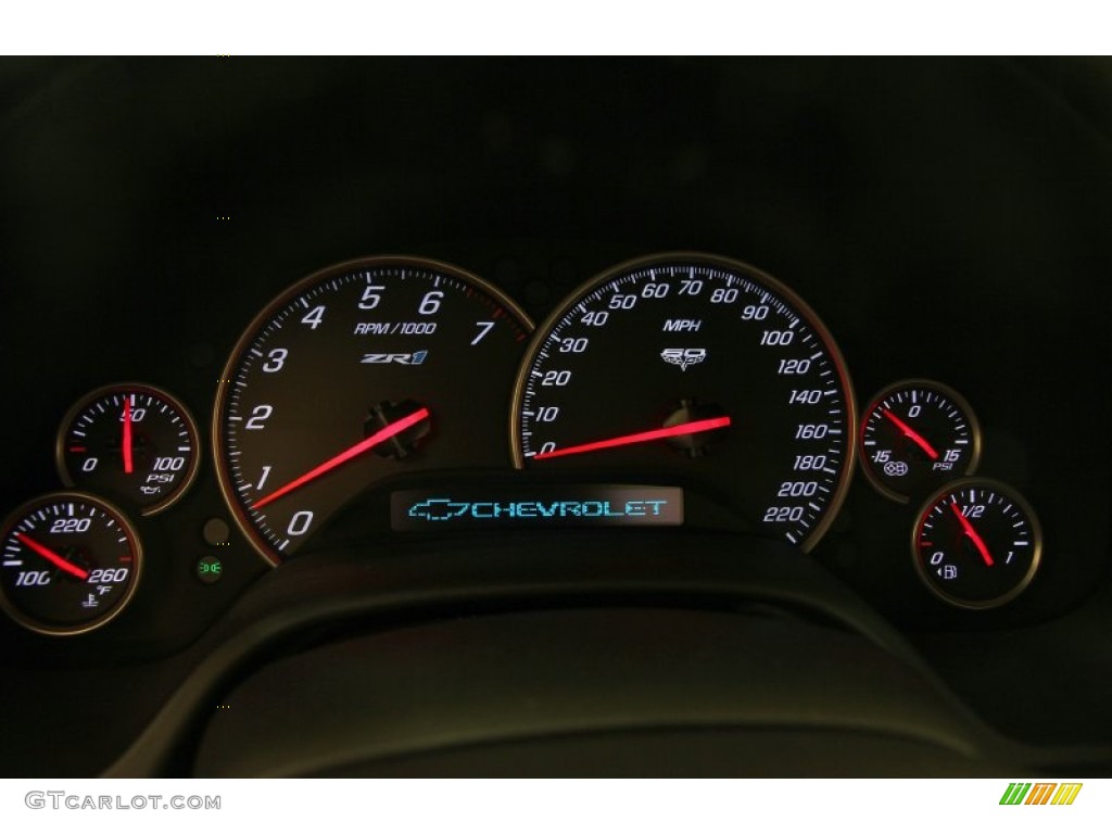 2013 Chevrolet Corvette ZR1 Gauges Photo #97252088