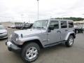 Front 3/4 View of 2015 Wrangler Unlimited Sahara 4x4