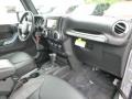 Black 2015 Jeep Wrangler Unlimited Sahara 4x4 Dashboard