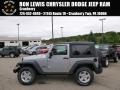 2015 Billet Silver Metallic Jeep Wrangler Sport S 4x4  photo #1