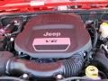 3.6 Liter DOHC 24-Valve VVT V6 2015 Jeep Wrangler Sport 4x4 Engine