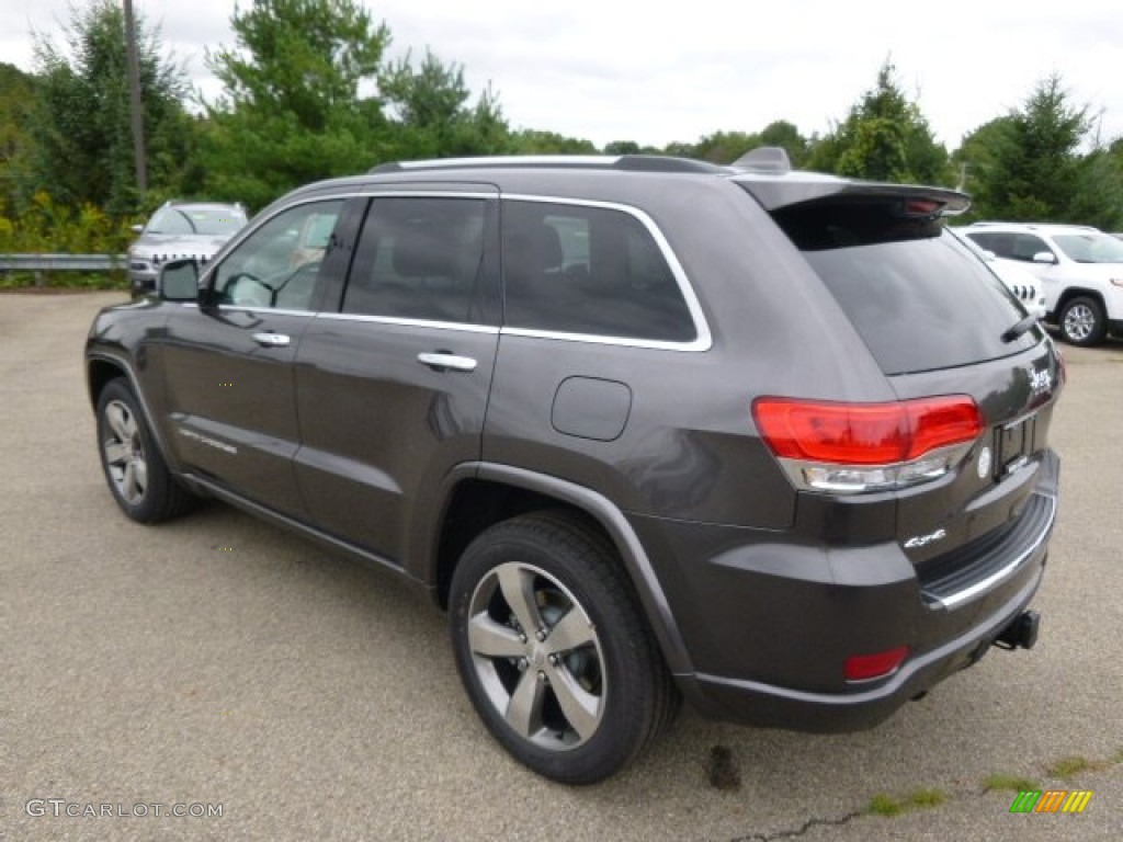 2015 Granite Crystal Metallic Jeep Grand Cherokee Overland