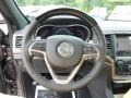 Black 2015 Jeep Grand Cherokee Overland 4x4 Steering Wheel