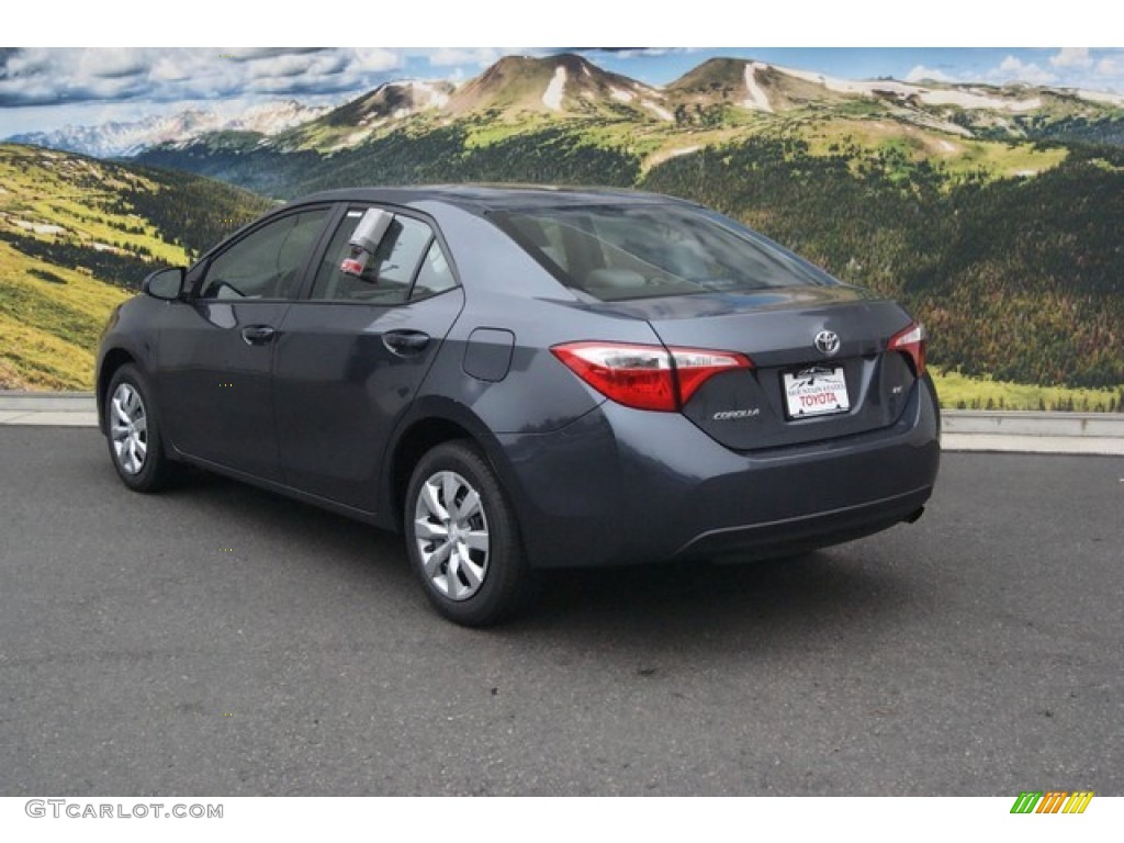2015 Corolla LE - Slate Metallic / Ash photo #3