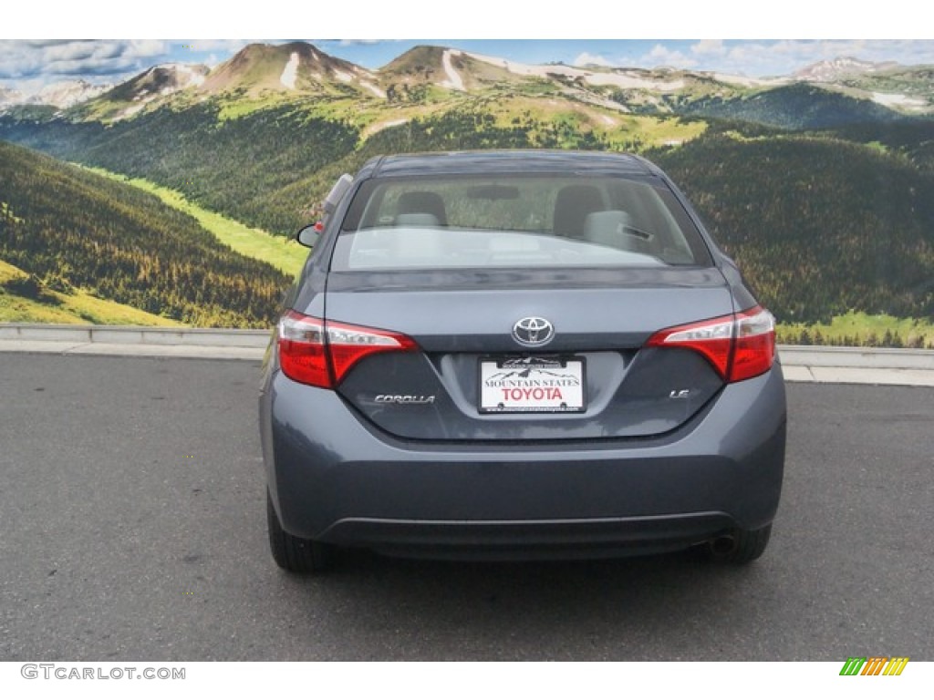 2015 Corolla LE - Slate Metallic / Ash photo #4