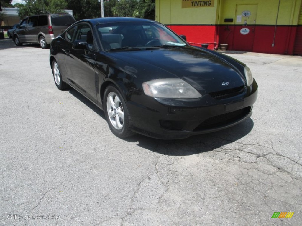 Moonlit Blue Hyundai Tiburon