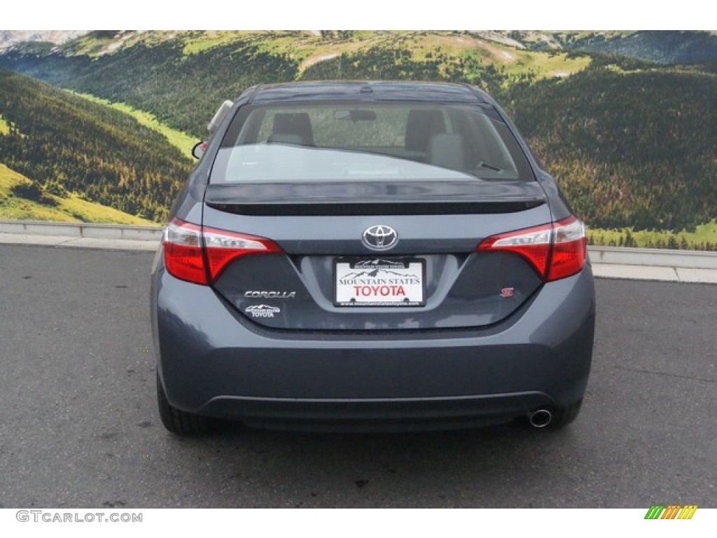 2015 Corolla S Plus - Slate Metallic / S Black photo #4