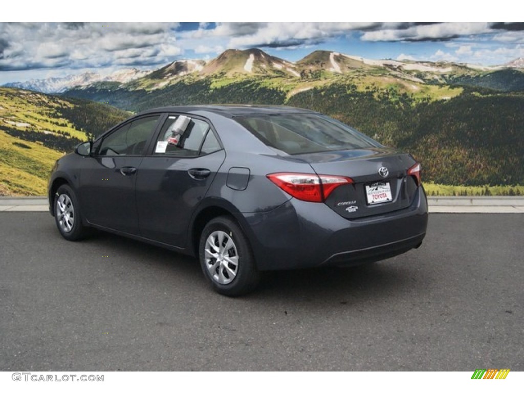 2015 Corolla L - Slate Metallic / Steel Gray photo #3