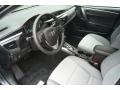 2015 Toyota Corolla Steel Gray Interior Prime Interior Photo